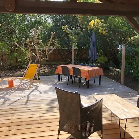 Willa Orientee Sud Avec Terrasse, Jardin Et Wifi A Petit-piquey - Fr-1-736-14 *